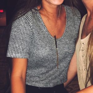 Urban Outfitters knit crop top